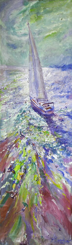 Sunny Day par Artem Brazhnik, Peinture en vente sur Singulart