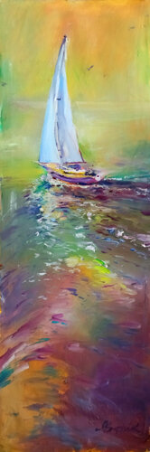 Adventure par Artem Brazhnik, Peinture en vente sur Singulart