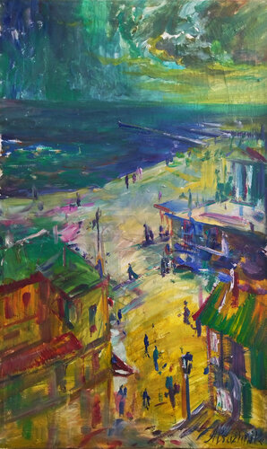 Evening van Artem Brazhnik, Schilderij te koop op Singulart