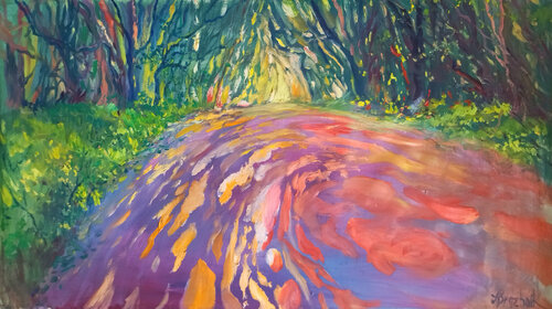 Evening par Artem Brazhnik, Peinture en vente sur Singulart