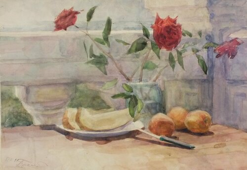 Still Life di Artem Brazhnik, Opera su carta in vendita su Singulart