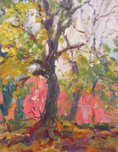 Autumn landscape von Artem Brazhnik, Malerei kaufen auf Singulart