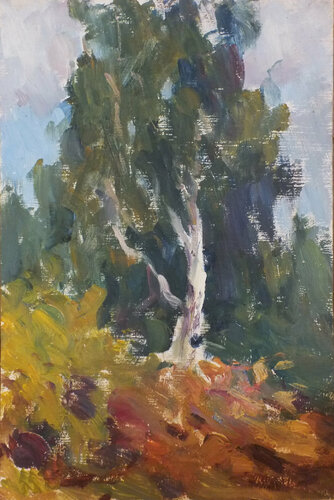 Autumn landscape di Artem Brazhnik, Pittura in vendita su Singulart