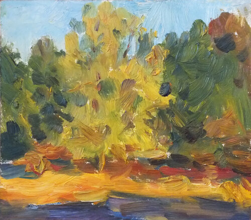 Autumn by Artem Brazhnik, Painting for Sale on Singulart