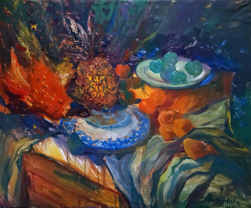 Still Life van Artem Brazhnik, Schilderij te koop op Singulart