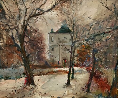 Winter di Artem Brazhnik, Pittura in vendita su Singulart