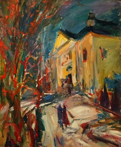 Winter von Artem Brazhnik, Malerei kaufen auf Singulart