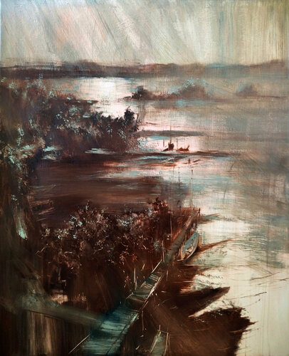 Silence di Artem Brazhnik, Pittura in vendita su Singulart