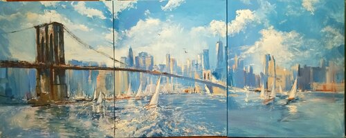 New York by Artem Brazhnik, Painting for Sale on Singulart