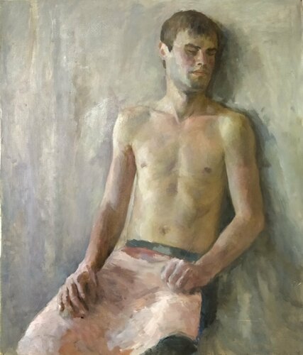 Portrait of a man von Artem Brazhnik, Malerei kaufen auf Singulart