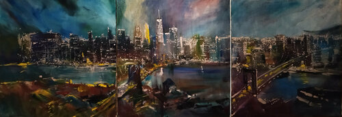 New York de Artem Brazhnik, Pintura a la venta en Singulart