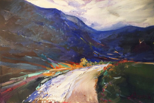 Evening di Artem Brazhnik, Pittura in vendita su Singulart