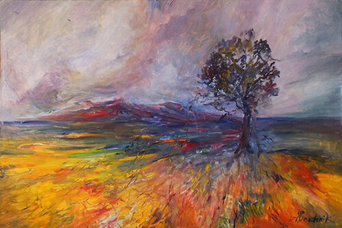Sadness di Artem Brazhnik, Pittura in vendita su Singulart