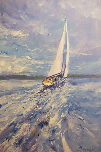 Seascape von Artem Brazhnik, Malerei kaufen auf Singulart