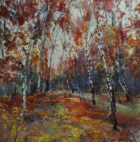 Autumn by Artem Brazhnik, Painting for Sale on Singulart