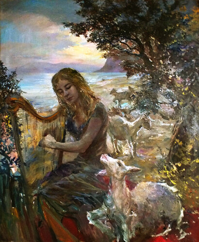 Meloody of the seas de Artem Brazhnik, Pintura a la venta en Singulart