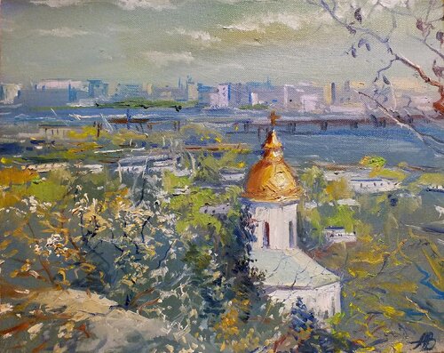 Kiev von Artem Brazhnik, Malerei kaufen auf Singulart