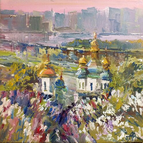Spring in Kiev von Artem Brazhnik, Malerei kaufen auf Singulart