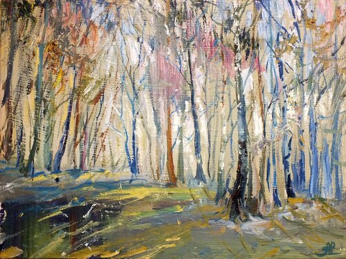 Autumn mood de Artem Brazhnik, Pintura a la venta en Singulart