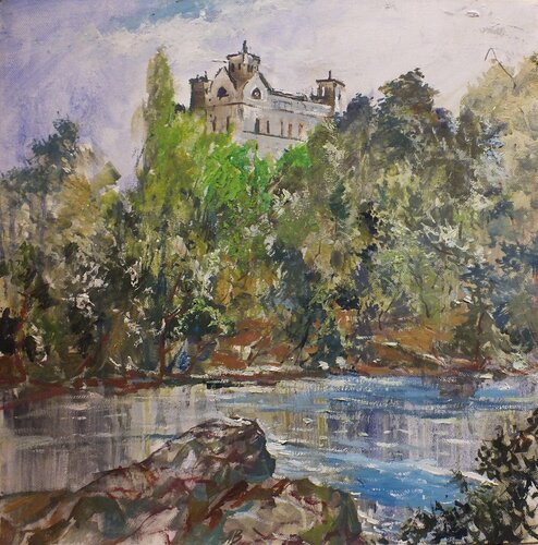 Korsun Shevchenkivskiy city by Artem Brazhnik, Painting for Sale on Singulart