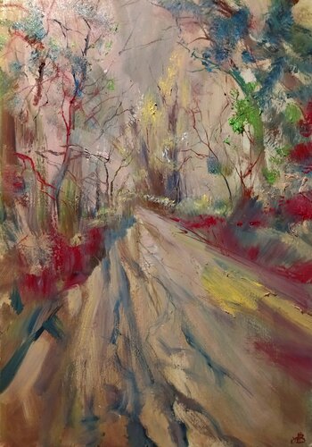 Autumn mood de Artem Brazhnik, Pintura a la venta en Singulart