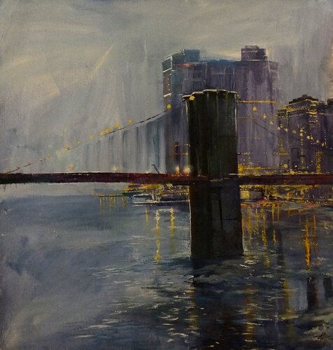 New York van Artem Brazhnik, Schilderij te koop op Singulart