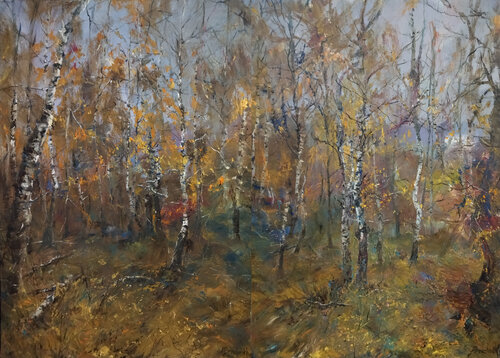 Autumn (multi paneled) von Artem Brazhnik, Malerei kaufen auf Singulart