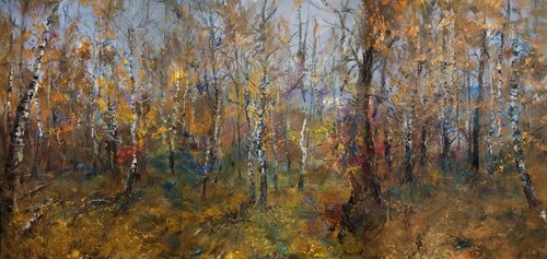 Autumn (multi paneled) by Artem Brazhnik, Painting for Sale on Singulart