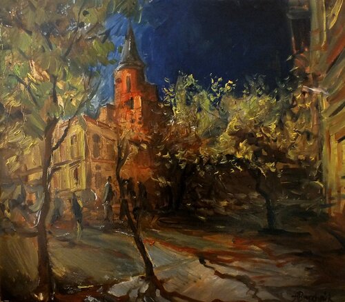 Kiev de Artem Brazhnik, Pintura a la venta en Singulart