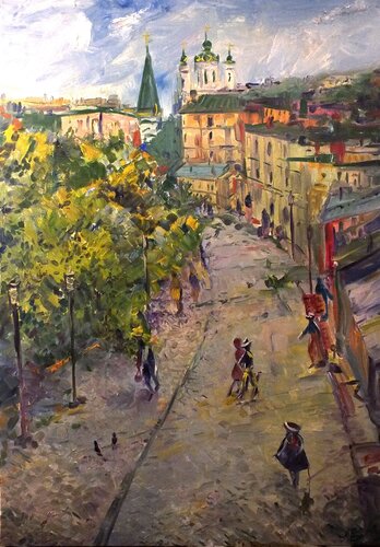 Kiev van Artem Brazhnik, Schilderij te koop op Singulart