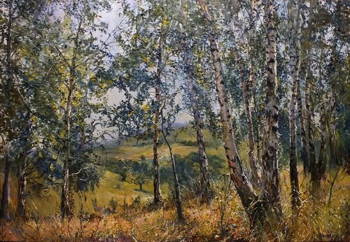 Summertime di Artem Brazhnik, Pittura in vendita su Singulart