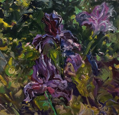 Irises von Artem Brazhnik, Malerei kaufen auf Singulart