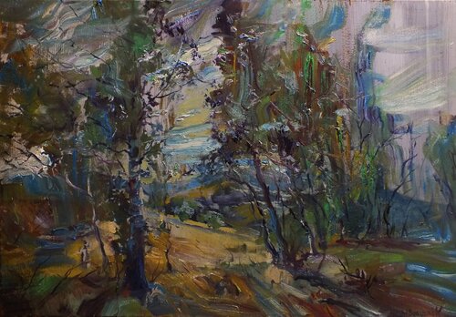 Forest de Artem Brazhnik, Pintura a la venta en Singulart