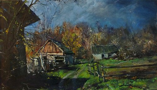 Sunny day by Artem Brazhnik, Painting for Sale on Singulart