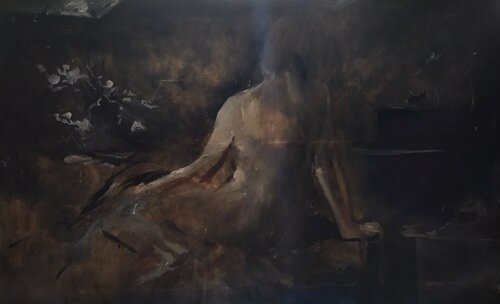 Nude by Artem Brazhnik, Painting for Sale on Singulart