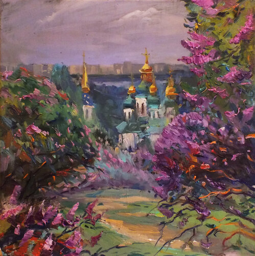 Spring par Artem Brazhnik, Peinture en vente sur Singulart