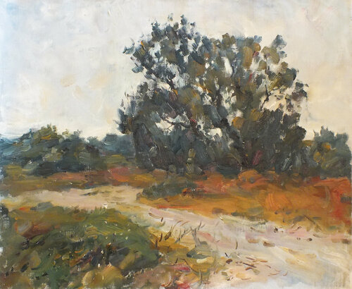 Crimean landscape by Artem Brazhnik, Painting for Sale on Singulart
