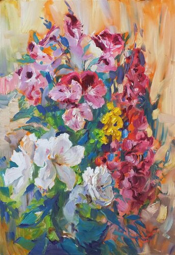 Blossom par Artem Brazhnik, Peinture en vente sur Singulart
