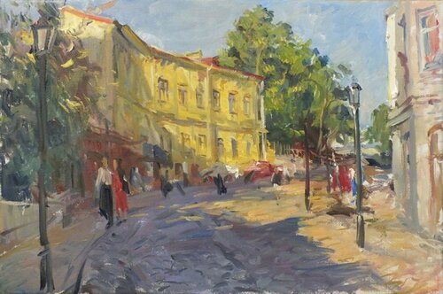 Evening in Kiev von Artem Brazhnik, Malerei kaufen auf Singulart