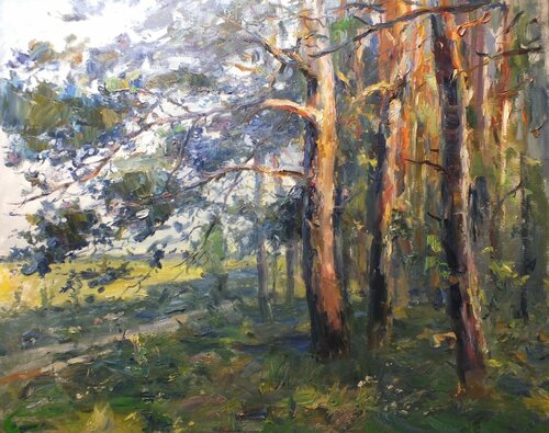 Forest par Artem Brazhnik, Peinture en vente sur Singulart