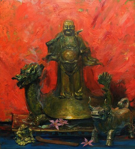 Hotej by Artem Brazhnik, Painting for Sale on Singulart