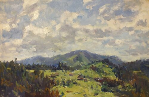 Mountains von Artem Brazhnik, Malerei kaufen auf Singulart