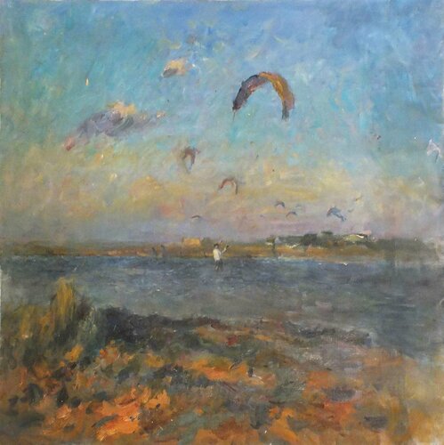 Summer, Crimea par Artem Brazhnik, Peinture en vente sur Singulart