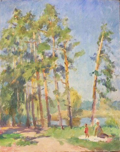 Summertime par Artem Brazhnik, Peinture en vente sur Singulart