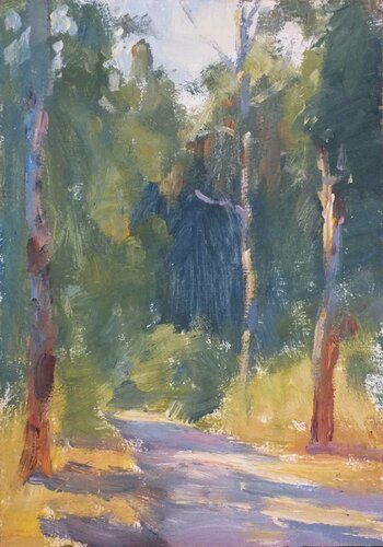 Sunny day de Artem Brazhnik, Pintura a la venta en Singulart