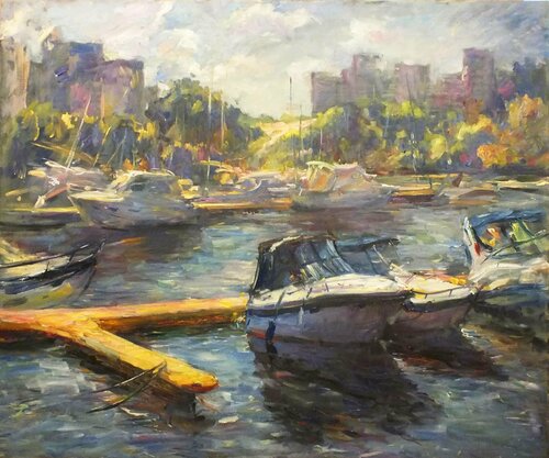Yachts de Artem Brazhnik, Pintura a la venta en Singulart