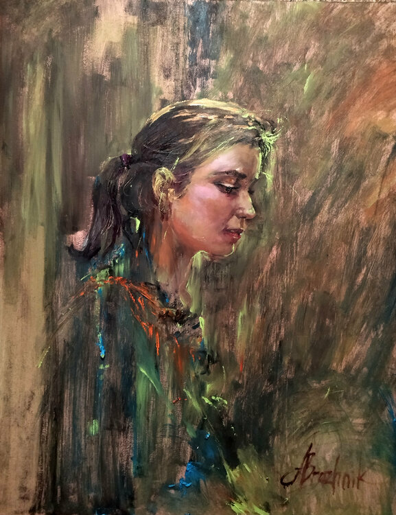 Portrait of a Girl Artem Brazhnik
