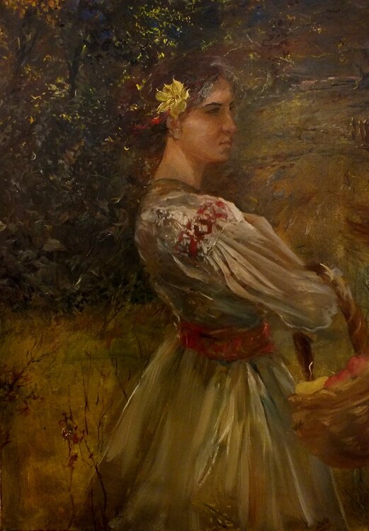 Portrait of a Girl Artem Brazhnik