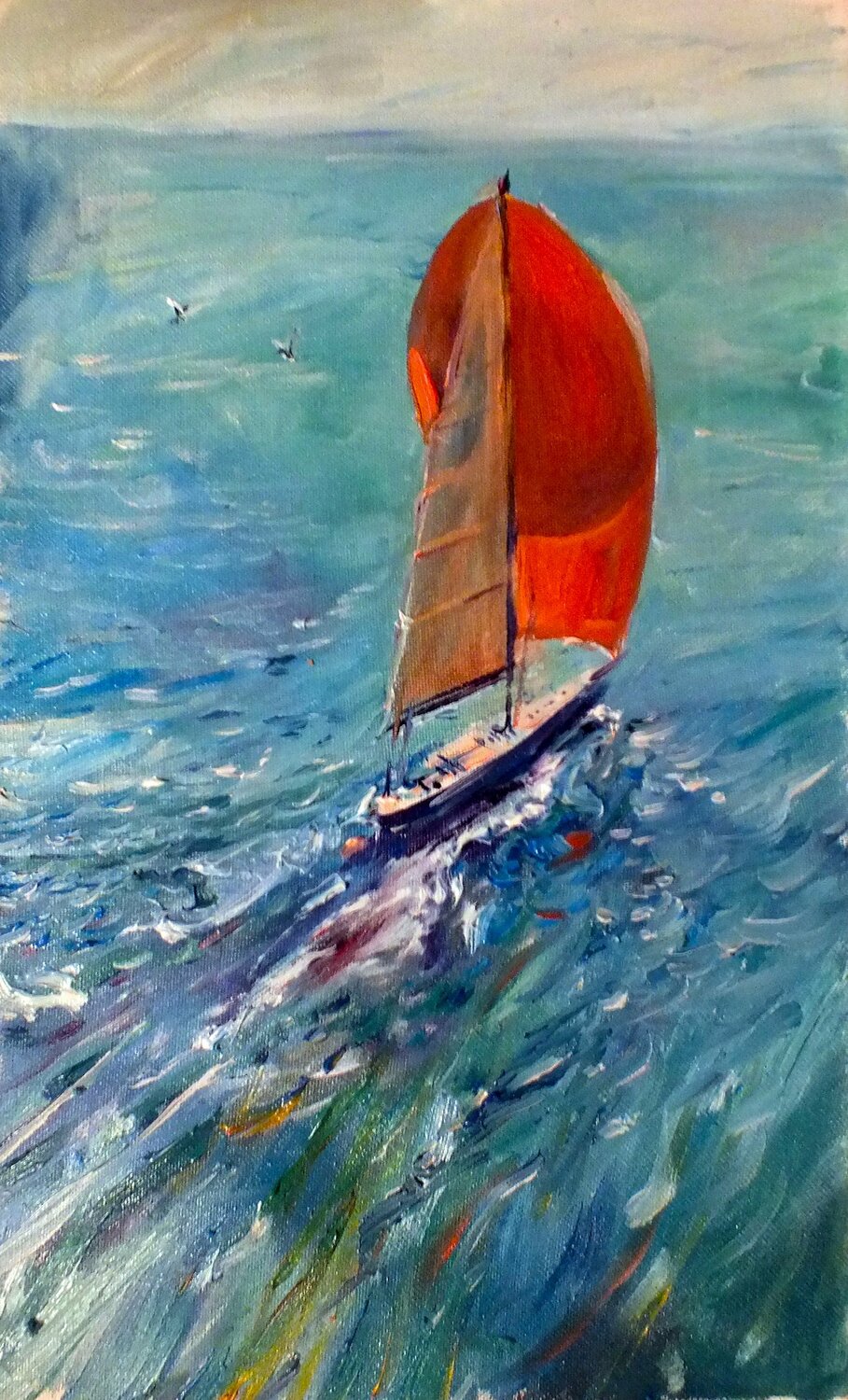 Seascape Artem Brazhnik Dipinto originale in vendita