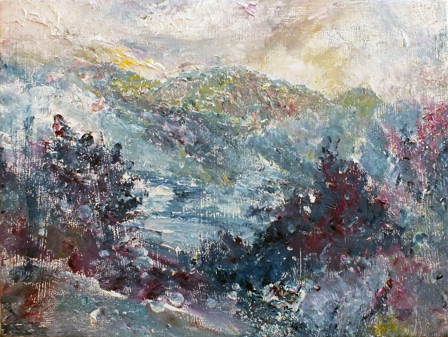 Mountains Artem Brazhnik Origineel schilderij te koop